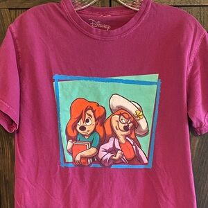 Disney Kids Magenta Tee with Fun Graphic